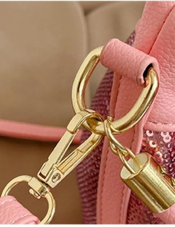 Mini Sequin Bucket Bag - Image 5