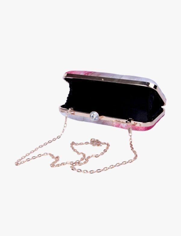 Abstract print clutch - Image 2