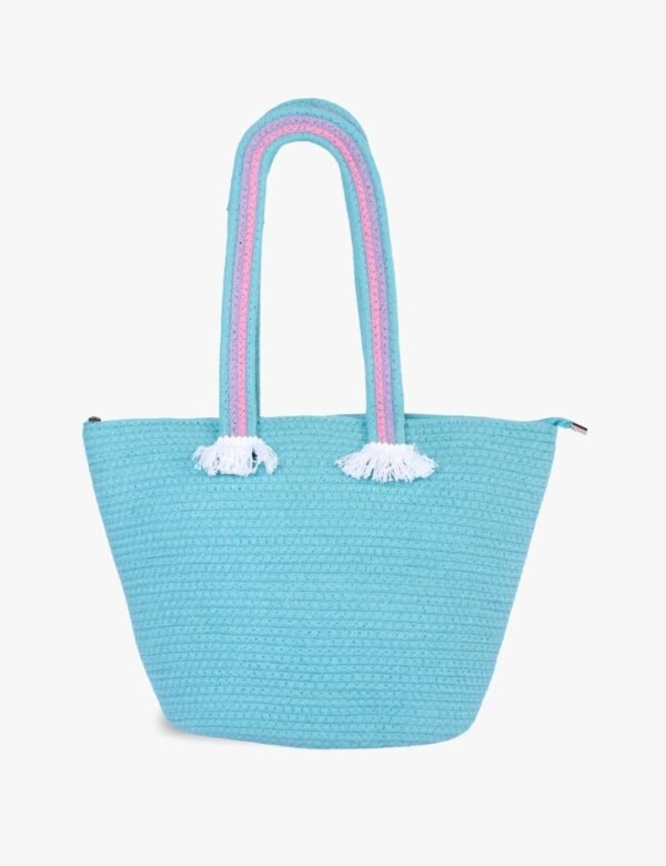 Good Vibes Embroidered Tote Bag - Image 3