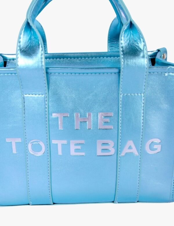 Icy Chic Metallic Tote - Image 4