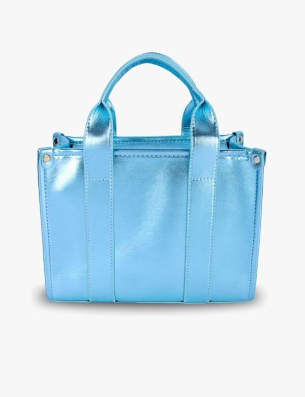 Icy Chic Metallic Tote - Image 2