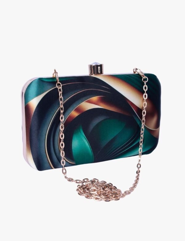 Abstract print clutch - Image 5