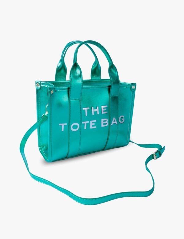 Icy Chic Metallic Tote - Image 5