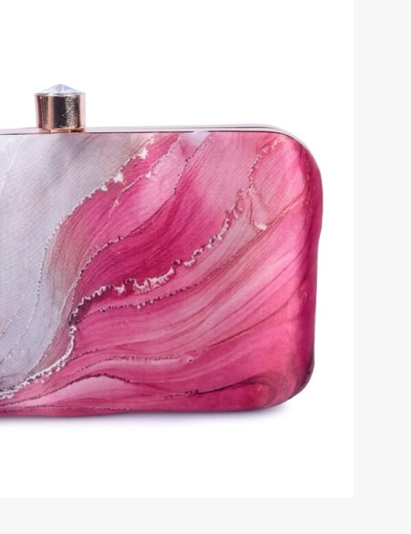 Abstract print clutch - Image 3